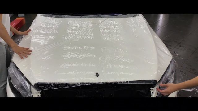 Матовый Mercedes-Benz S Class защитили матовой антигравийной пленкой Llumar Platinum Matt смотреть онлайн