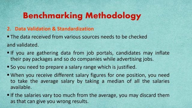 Salary Benchmarking | Benchmarking Methodology смотреть онлайн