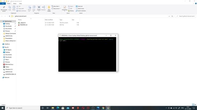 How to add files into local git repository #6 - தமிழ் - Tamil Programming смотреть онлайн