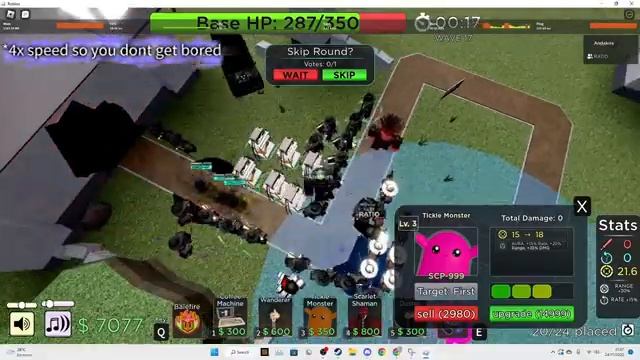 Roblox SCP Tower Defense: Best ZK Duo Strat in existence (REAL) смотреть онлайн