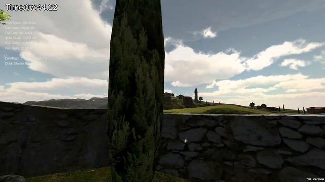 Unity Tuscany Day/Night Demo смотреть онлайн