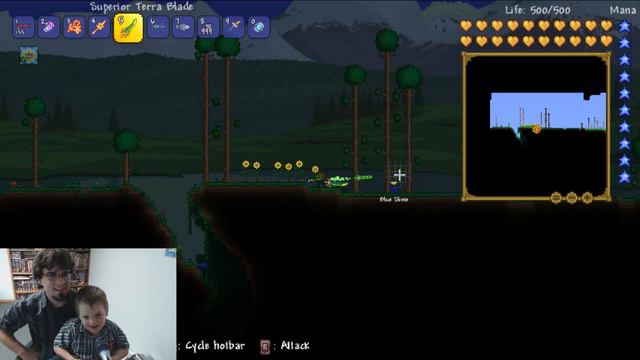 RaptorSharkPlays Live 002 - Terraria - Expert Mode World смотреть онлайн