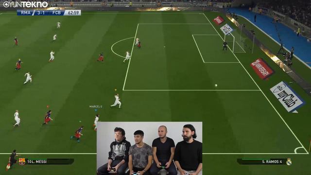 4 Player - OyunTekno vs Yazılımcılar PES 2016 (iddialı) смотреть онлайн