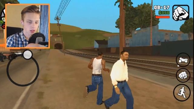 Мой первый запуск GTA San Andreas на Телефоне! смотреть онлайн
