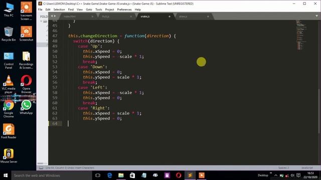 Desining Snake Game | Using Html And javascript | With Source Code | смотреть онлайн
