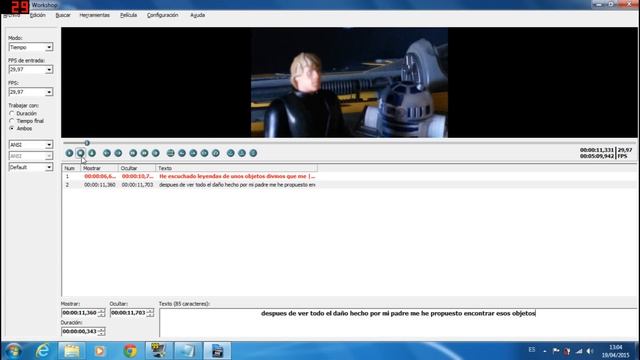 Subtitle Workshop tutorial básico смотреть онлайн