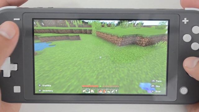 Minecraft Nintendo Switch Lite Gameplay смотреть онлайн
