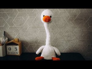 Танцующий гусь крючком. Амигуруми обзор мастер-класса по вязанию крючком