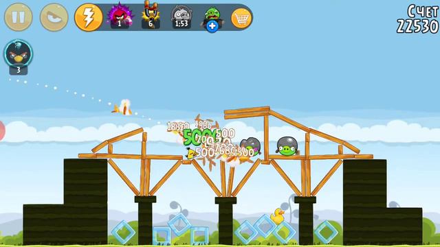 КРУТОЕ ПРОХОЖДЕНИЕ MIGHTY HOAX В ANGRY BIRDS смотреть онлайн