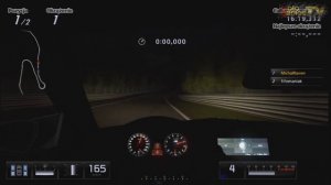 Gran Turismo 5 - BMW M5 E60 vs Nissan GT-R Concept '01 on Nordschleife (Night)