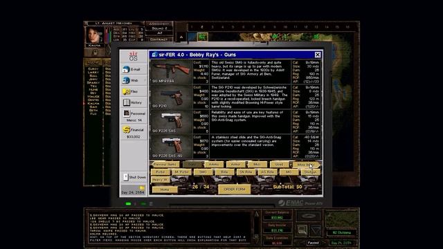 Jagged Alliance 2 1.13 mod early game weapon shop. смотреть онлайн