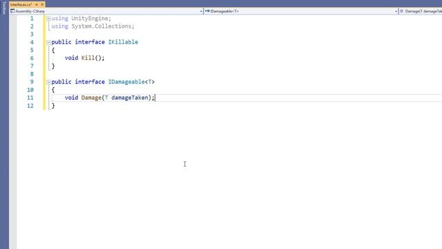 C# Interfaces in Unity! - Intermediate Scripting Tutorial смотреть онлайн