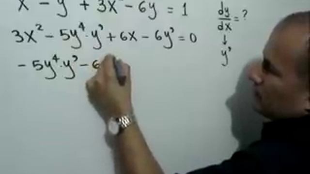 DERIVACIÓN IMPLÍCITA - Ejercicio 1 смотреть онлайн