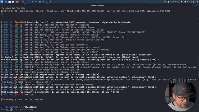 SQL injection mit sqlmap ausnutzen und eine Datei herunterladen смотреть онлайн