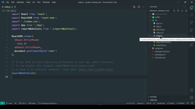 Website Porduct Catalog - React JS & Google Sheets | Part 02 - Persiapan Dev Environement смотреть онлайн