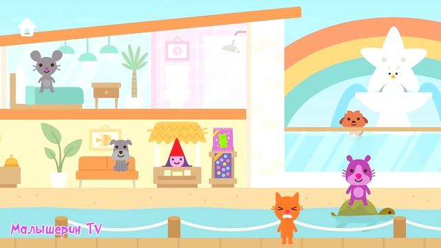 САГО МИНИ ОТПУСК! Котенок ищет своих друзей в игре SAGO MINI смотреть онлайн