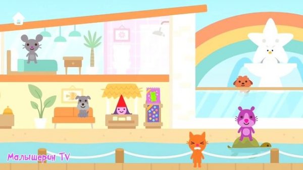 САГО МИНИ ОТПУСК! Котенок ищет своих друзей в игре SAGO MINI