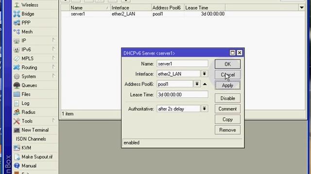 Mikrotik Router Ipv6 DHCP Server Configuration | Ipv6 DHCP Setup