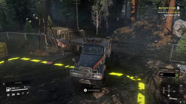 SnowRunner | Northern Bridge Walkthrough in YUKON! смотреть онлайн