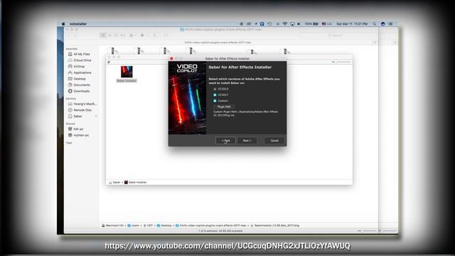 Saber plugin install for After Effect on Mac OS - Free 100% смотреть онлайн