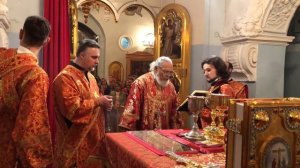 Евхаристия. Пасхальная Литургия 2019. Митрополит Нифон