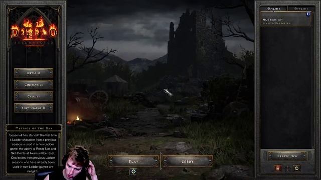 1st Time Playing Diablo II смотреть онлайн