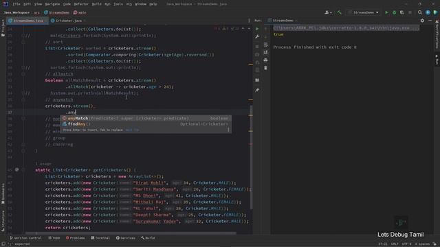 JAVA STREAMS TUTORIAL FOR BEGINNERS IN TAMIL | Learn Java Streams | தமிழ் смотреть онлайн