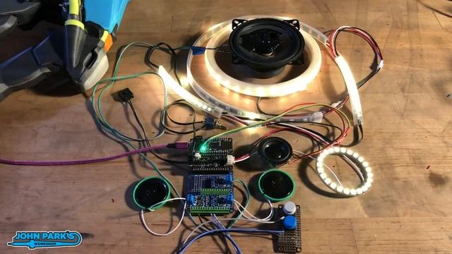 John Park's Lucio Blaster 2020 circuit demo @adafruit @johnedgarpark #adafruit #overwatch смотреть онлайн
