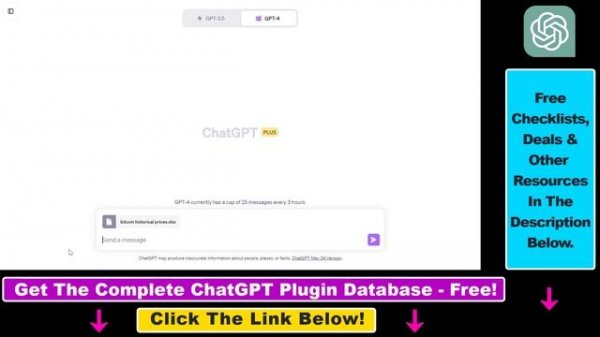 How To Upload An Excel File To ChatGPT With ChatGPT Code Interpreter Plugin?
