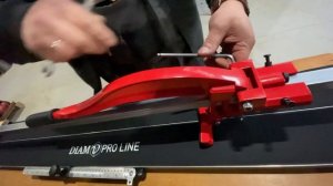 Инструкция по настройке ручного плиткореза DIAM ProLine