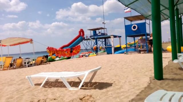 Евпатория. Пляж. Крым. смотреть онлайн