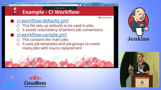 JUC U.S. East 2015 - Using Jenkins Job Builder to Easily Manage Your Jobs смотреть онлайн