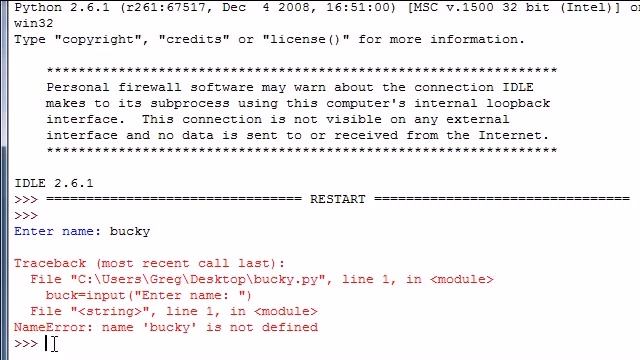 Python Programming Tutorial-8- Raw Input смотреть онлайн