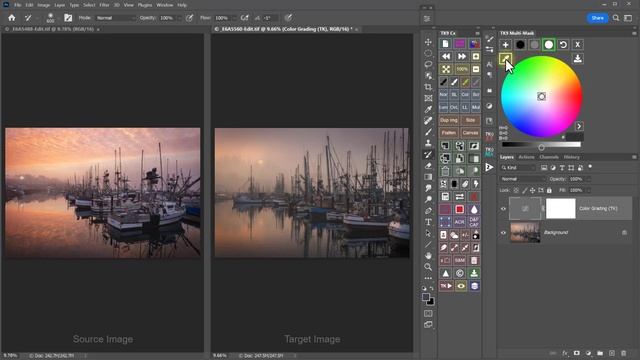 41 Multi Mask Color Grading by Sampling Colors смотреть онлайн