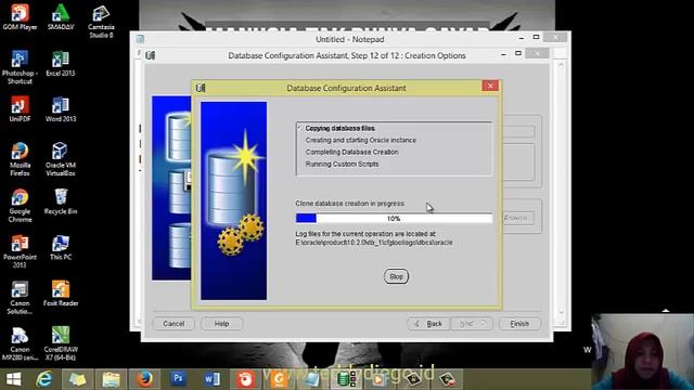 Membuat dan menghapus database pada oracle dengan dbca смотреть онлайн