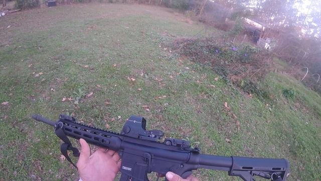 M&P 15-22 with Franklin Armory Binary Trigger (first rounds) смотреть онлайн