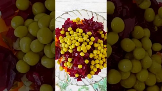 Винегрет. Вкусный и полезный салат. смотреть онлайн