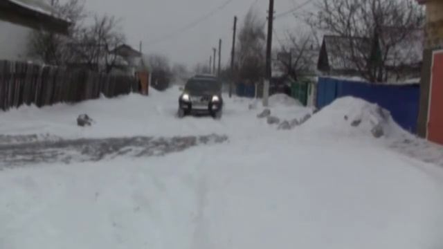 Зимняя покатушка на TOYOTA PRADO 120