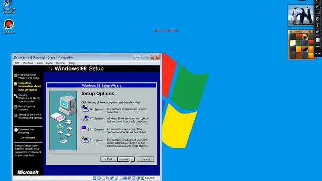 how to install windows 98 se on vbox\virtualbox смотреть онлайн