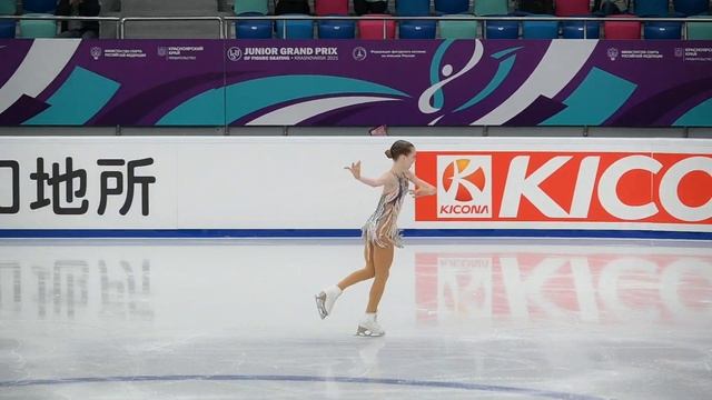 Елизавета БЕРЕСТОВСКАЯ - КП - ЮГП Красноярск 2021 | Elizaveta BERESTOVSKAIA - SP - JGP Krasnoyarsk смотреть онлайн