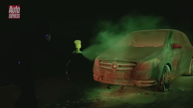 Mercedes B-Class aero paint test - Auto Express