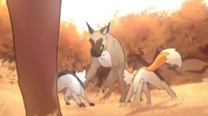 Коты-воители. Быстролап и Яролика. Снег в океане.🥺😭😭😭😭❤😞