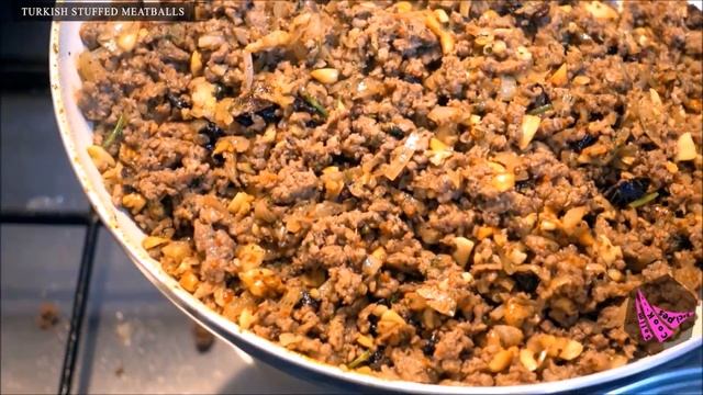 Turkish Kibbeh Stuffed Meatballs Traditional Recipe Urfa içli Köfte смотреть онлайн