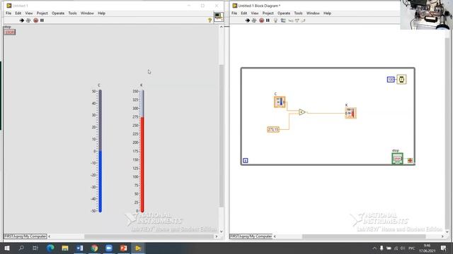 Первые шаги в LaBVIEW: подключение устройств смотреть онлайн