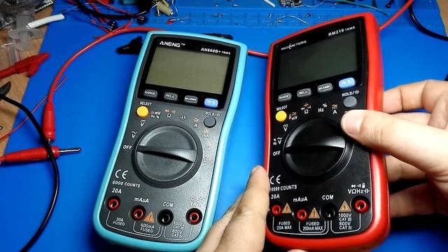 Richmeters RM219 и Aneng AN860B+. Большой обзор.
