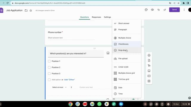 Job Application Form In Wordpress Website смотреть онлайн