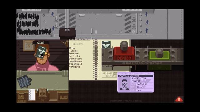 A GIFT FROM EZIC | Papers, Please - Part 4 смотреть онлайн