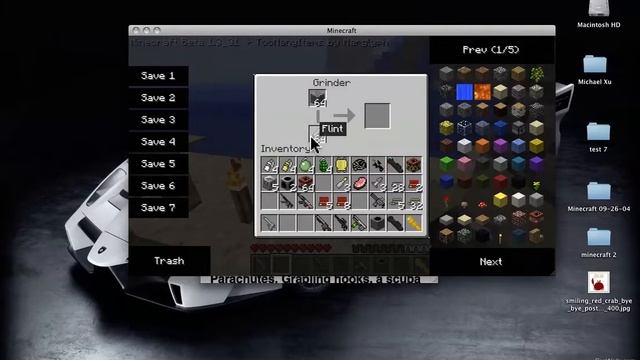 Minecraft mods- SDK's Gun Mod and Too Many Items Mod смотреть онлайн