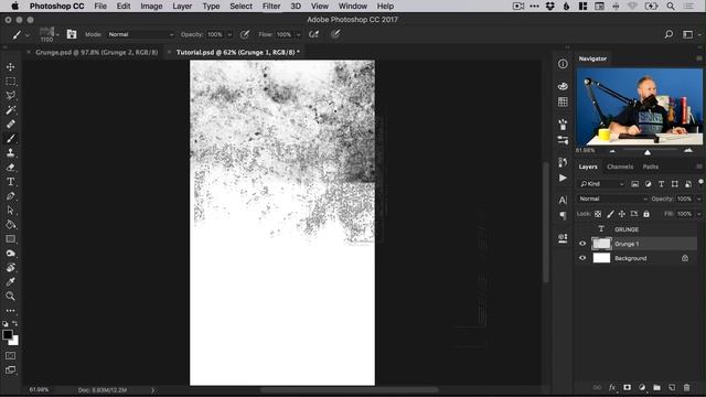 Grunge Effect Photoshop Tutorial