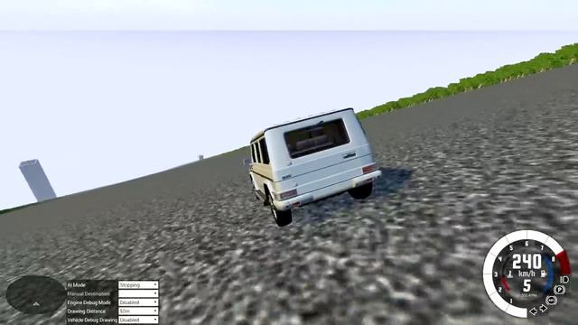 ЖЕСТКИЙ ЗАМЕС НА СПУСКАХ С КАМНЯМИ - BeamNG.Drive 0.5.6.1 смотреть онлайн